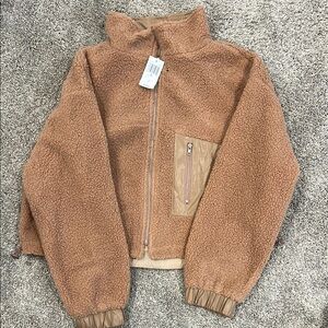 HYFVE Tan Sherpa Jacket